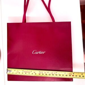 Cartier shopping bag 7”x8.75”